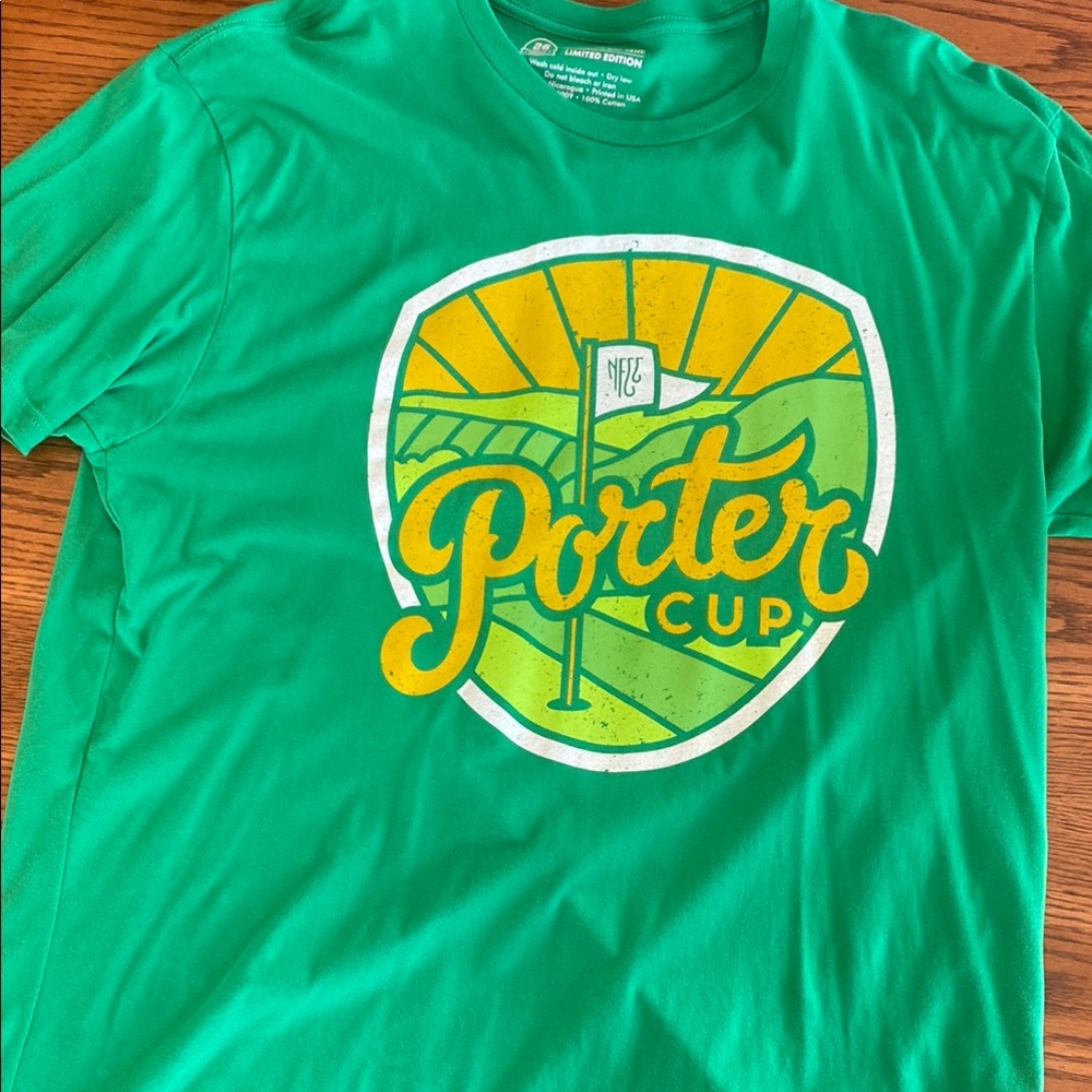 Porter Cup Golf Green T-Shirt
